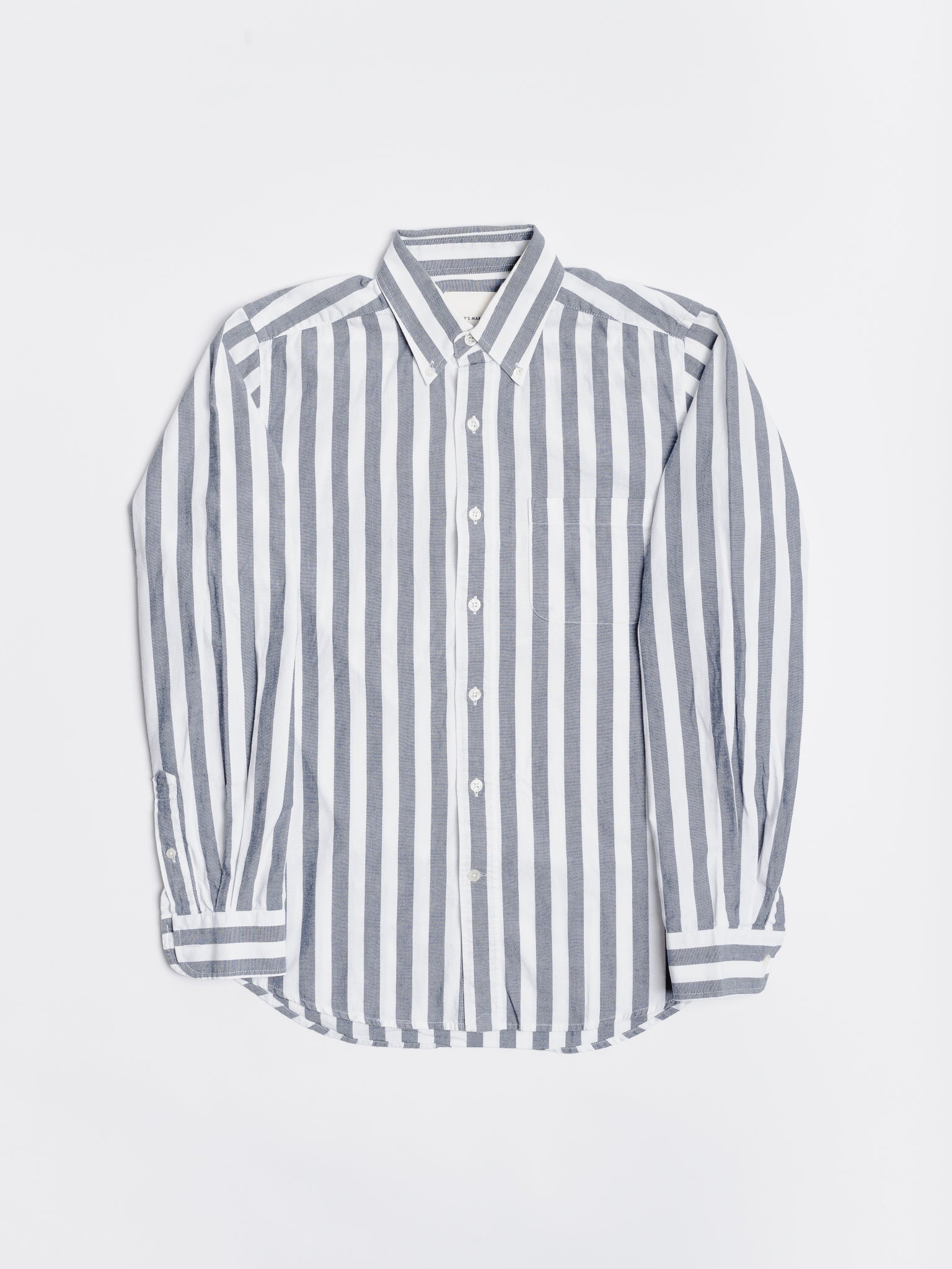 Striped Shirt S Blue